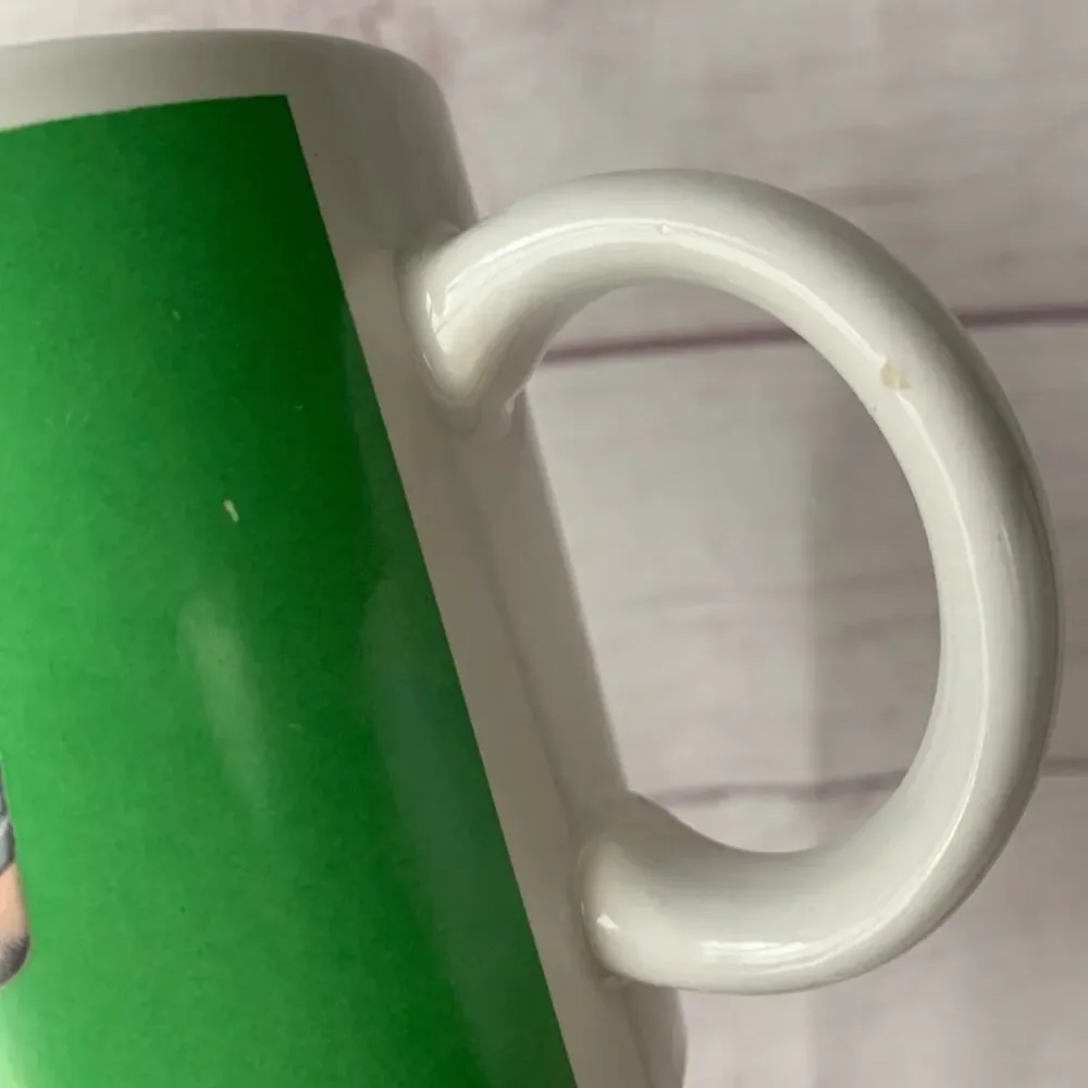 Green M&M Coffee Mug Collectible Mars Cup by Cyrk, Inc. Tea Hot Chocolate